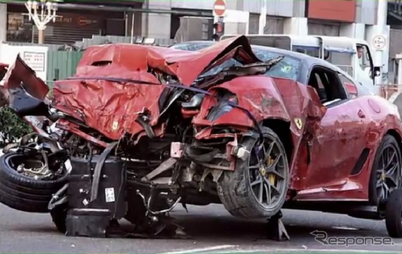 フェラーリ 599 シンガポールでクラッシュ 動画 レスポンス Response Jp フェラーリ 599 シンガポールでクラッシュ 動画 レスポンス Response Jp