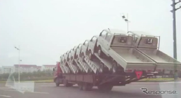 過積載すぎる車両運搬車 1度に18台を輸送 中国 動画 レスポンス Response Jp 過積載すぎる車両運搬車 1度に18台を輸送 中国 動画 レスポンス Response Jp