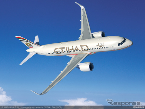エティハド航空A320neo