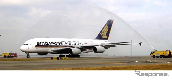 シンガポール航空、A380