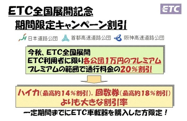 Etc普及のために 期間限定特別割引を国土交通省が検討開始 レスポンス Response Jp Etc普及のために 期間限定特別割引を国土交通省が検討開始 レスポンス Response Jp
