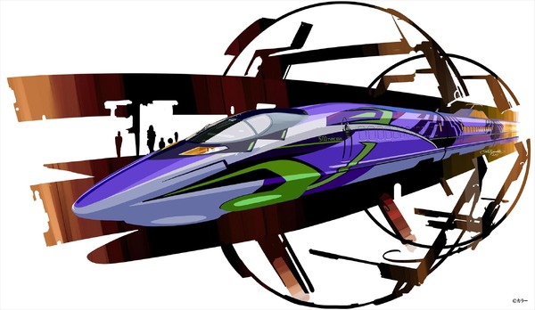 エヴァ新幹線、7月から再び運行へ…山陽新幹線「500 TYPE EVA