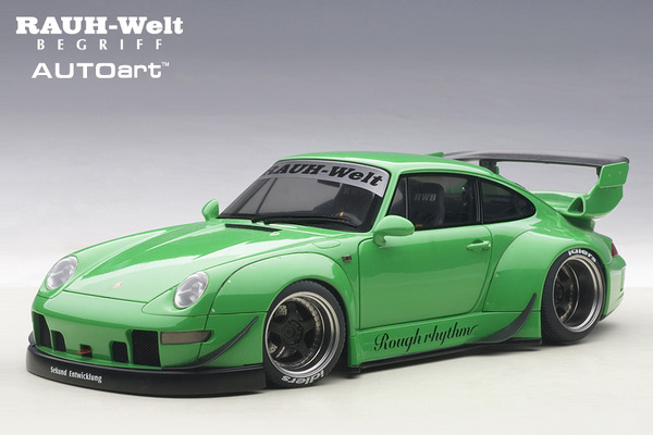 【送料関税無料】 RWB 993、1/18スケールモデル発売…究極のカスタムポルシェ ミニカー
