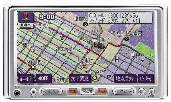 最新カーナビ徹底ガイド2007夏】ホンダ ギャザズVXH-083CVi「楽ナビと
