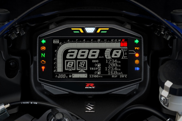 走るタコメーターでますます熱い…スズキ GSX-R1000R 新型車体電装設計