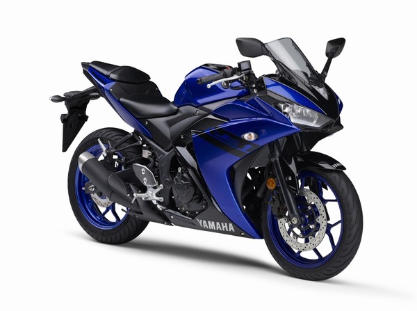 YAMAHA　YZF-R3　車体 2018年モデル 掲載期間7月末まで！ YZF-R3 など、ヤマハ3車種の2018年型を発表…R1 イメージのグラフィック