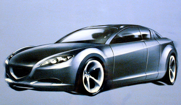 エポック社（絶版品）　東京モーターショー2001 マツダRX8 ショーモデル エポック社（絶版品） 東京モーターショー2001 マツダRX8 ショー