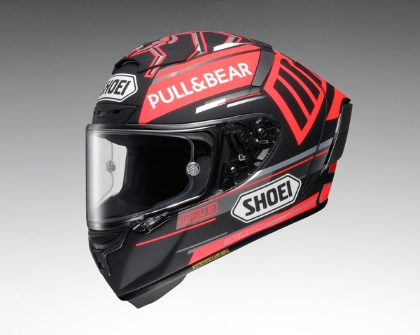 SHOEI マルケスモデルヘルメット！フォトクロミックシールド付 SHOEIより、MotoGP王者 マルク・マルケス選手のレプリカモデルが登場