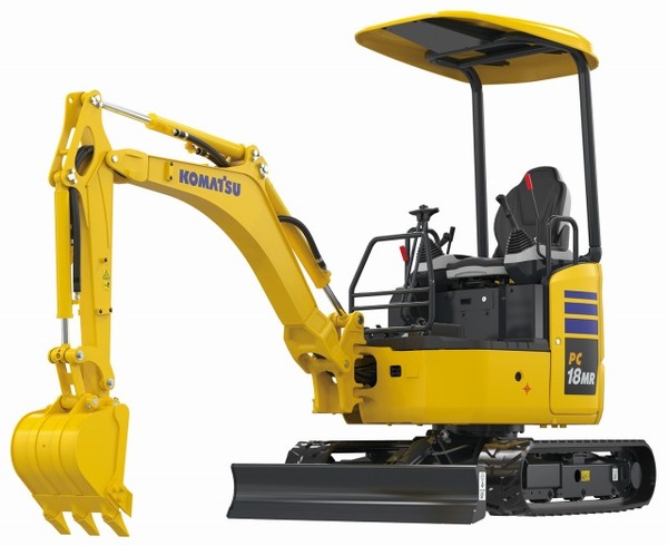 コマツ、使いやすさを追求した新型ミニショベル3機種を発売