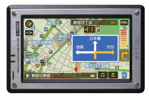 エディア、「トリプル測位」を実現したMAPLUS E-100MPを発売 
