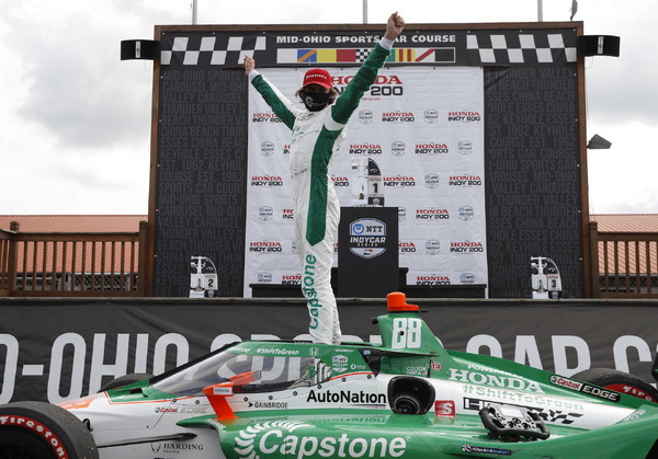 Indycar 第11戦 新進気鋭のコルトン ハータが今季初勝利 琢磨は連日の苦戦 シリーズランキング7位に後退 レスポンス Response Jp
