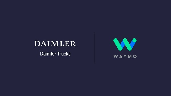 ダイムラー・トラックとグーグル「ウェイモ」、戦略的提携レベル4の自動運転トラックを共同開発
