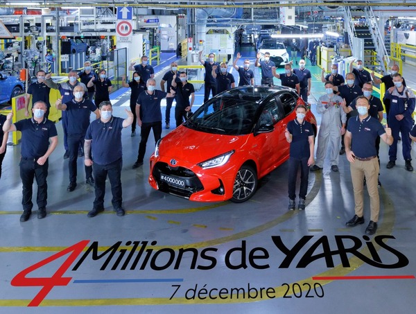 トヨタ ヤリス、欧州生産400万台約20年で達成