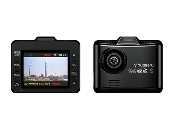 ユピテル SN-ST2200c 発売、夜間撮影に強い1カメラドラレコ
