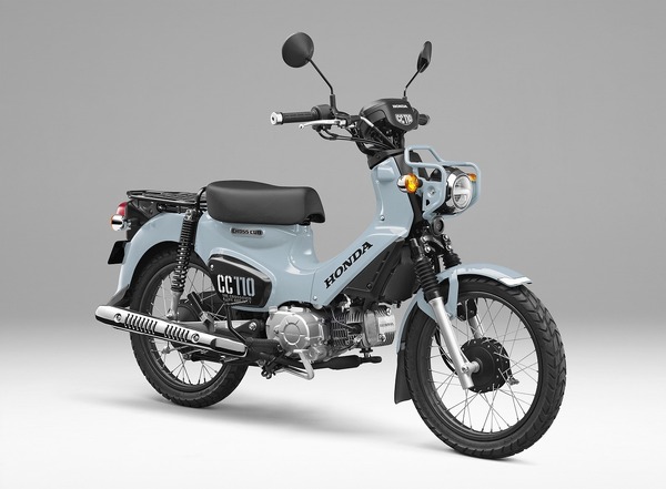 ホンダ クロスカブ110、親しみやすい新色「プコブルー」を2000台限定で発売へ