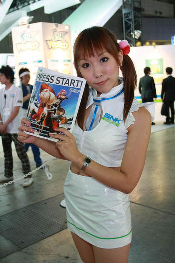 東京ゲームショウ08】コンパニオン写真蔵…SNKプレイモア 1枚目の写真