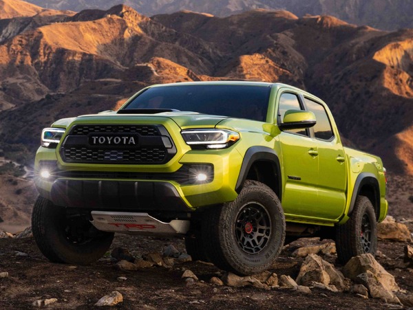 トヨタ タコマ TRD PRO マジック・グリーン(チェイスカー) トヨタ タコマ に「TRDプロ」、オフロード性能向上…2022年型をシカゴ