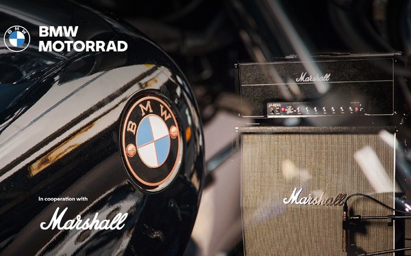 BMWがマーシャルと提携、二輪車向け新サウンドシステム共同開発　7月29日発表