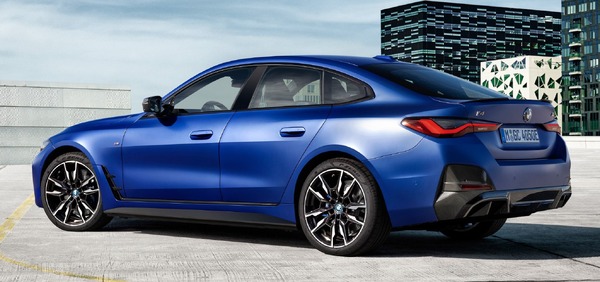 BMWのEVに初の「M」、544馬力の『i4 M50』IAAモビリティ2021に出展へ