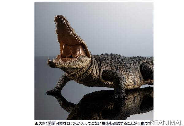 良質】 いきもの大図鑑 アルティメット ナイルワニ プレミアムバンダイ