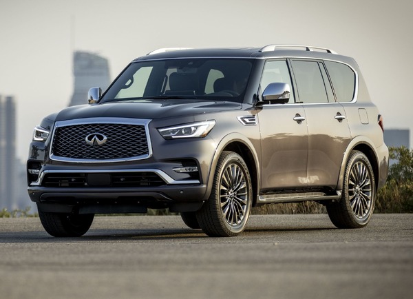 インフィニティ QX80 に2022年型、レクサス LX 対抗米国発表