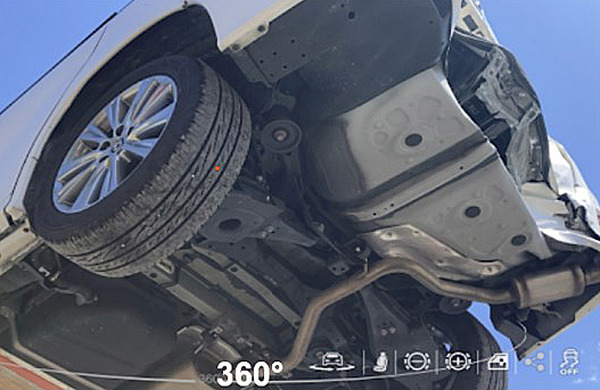 事故車オークション、360°パノラマ画像で下回りもチェック　業界初