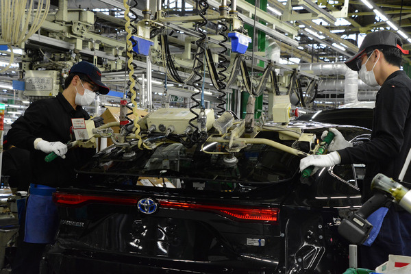 トヨタ、9月・10月の生産計画を見直し通期生産台数見通しを900万台に下方修正
