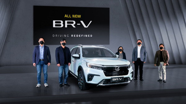 ホンダ、3列シートの小型SUV『BR-V』新型を発表インドネシア
