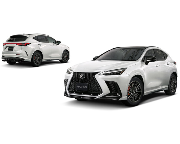 レクサス NX 新型】TRD、Fスポーツパーツ発売…究極の機能美を体現