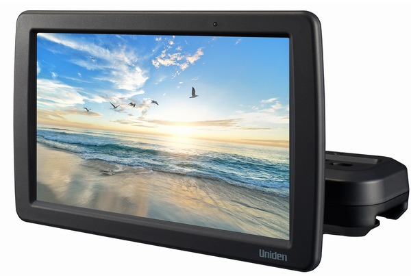 ヘッドレスト取付型9インチ車載リアモニター発売 ユニデン