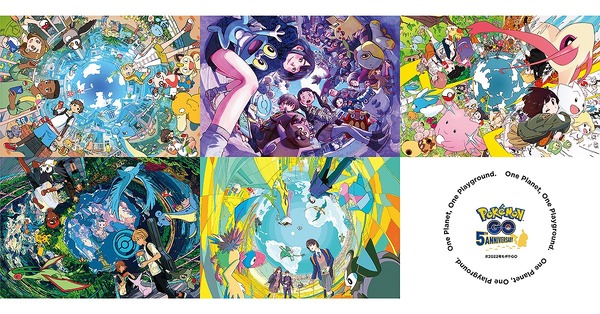 5人の作家が描く ポケモン Go 360 の世界 全国5駅7か所に登場 レスポンス Response Jp