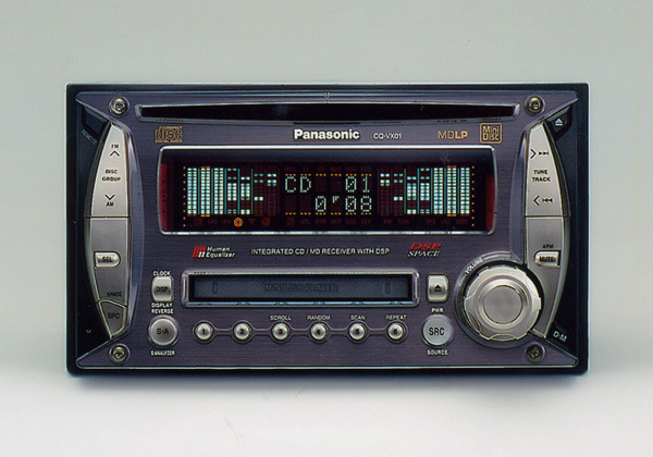カーオーディオ Panasonic CQ-TX5500 Panasonic CQ-TX5500D Vacuum Tube Car Audio 2DIN CD/MP3 Rare