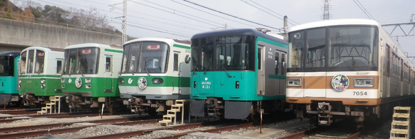 神戸市営地下鉄西神・山手線の2000形が3月に引退…4月10・11日には記念