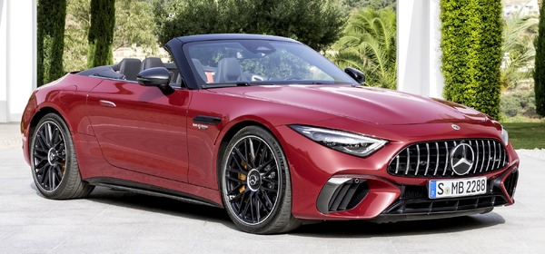 メルセデスAMG SL 、最強の「63」は585馬力［詳細写真］ | レスポンス