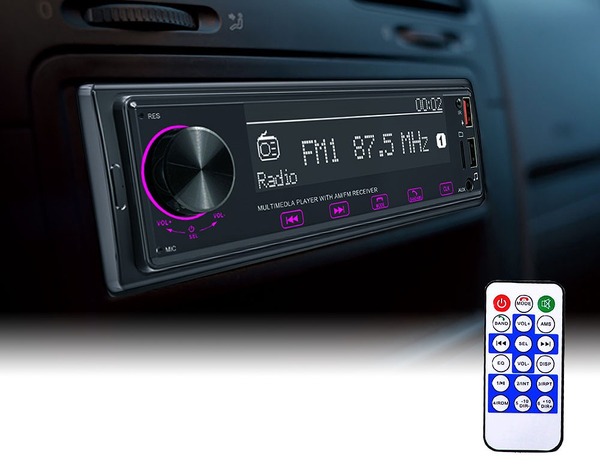 Bluetooth対応の低価格1DINデッキ登場、SD/USBスロットやFM
