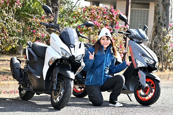 国産 スクーター レディース最強ボード 144cm前後 スポーツバイク大好きガールが目覚めたスクーターの魅力！気軽さ