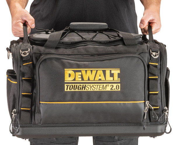 ポケットやホルダーが50か所!! デウォルト「TOUGHSYSTEM2.0 ツール ポケットやホルダーが50か所!! デウォルト「TOUGHSYSTEM2.0 ツール