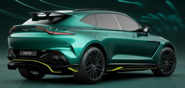 アストンマーティン サイズXS アストンマーチン、F1特別仕様の超高級SUV『DBX707』を発表