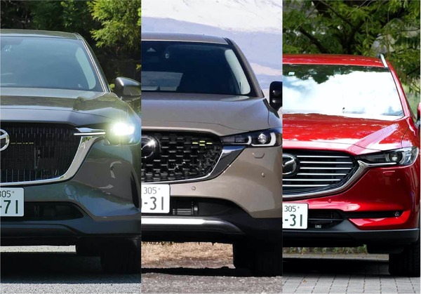 CX-60 vs CX-5 vs CX-8】マツダの人気SUV同士を比較！ 違いから