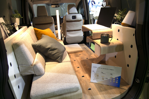 レゴやマインクラフトのように組み立てるキャンピングカー!?：トヨタ『JUNO』…ジャパンモビリティショー2023 | レスポンス（Response.jp）