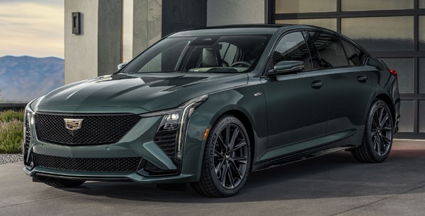 キャデラックのスポーツセダン、『CT5-V』に改良新型…ツインターボは