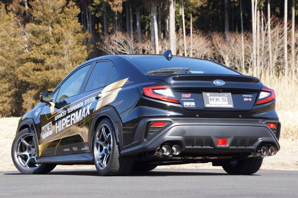 や*ん様 スバル　WRX STI GRB HKS リーガマックス　4本だしマフラ LEGAMAX Sports：WRX S4