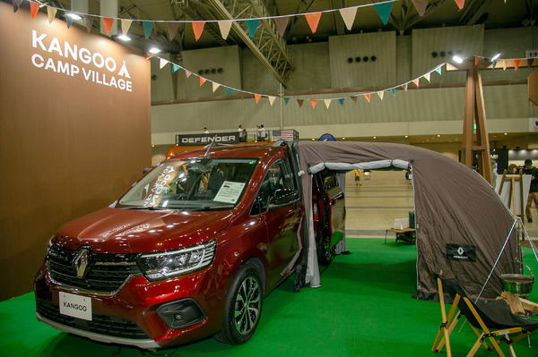 ルノー「キャンプヴィレッジ」を展開、『カングー』＋純正用品でソロからファミリーまで人気…東京アウトドアショー2024 | レスポンス（Response.jp）