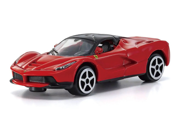 フェラーリの1/64ミニカーがBburagoから登場、初のハイブリッド フェラーリの1/64ミニカーがBburagoから登場、初のハイブリッド