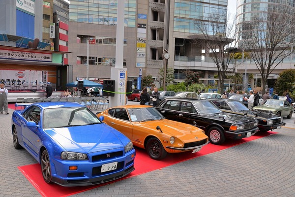 セドリックやベンツなど内外の名車が交通安全パレード…品川クラシック