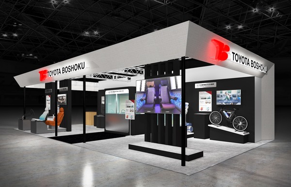トヨタ紡織、モノマテリアル化を実現した次世代自動車内装部品を展示!リサイクル性向上でサステナブルな未来へ