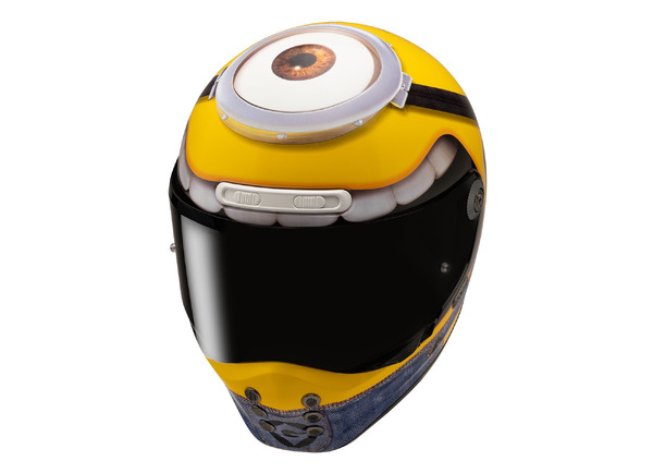 ミニオンズ」デザインのヘルメットが登場！ HJCヘルメット『V10』8月