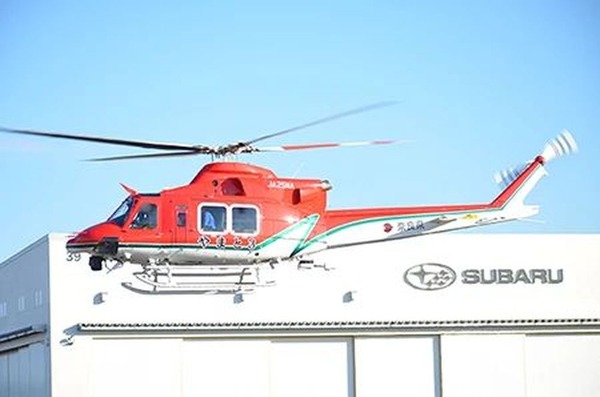 スバル、消防防災ヘリ「BELL 412EPX」を奈良県に納入…高度な航法装置や