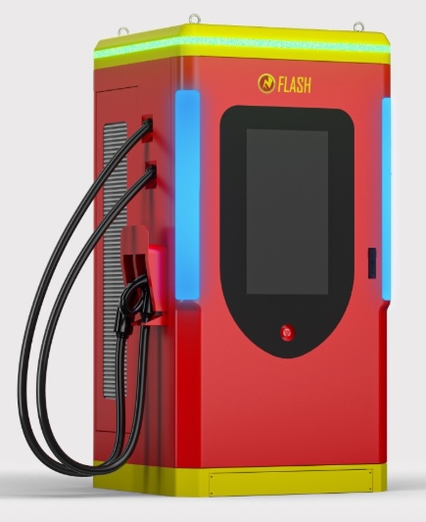 最大240kWのEV急速充電器「FLASH」、東京武蔵村山市に導入…災害時は