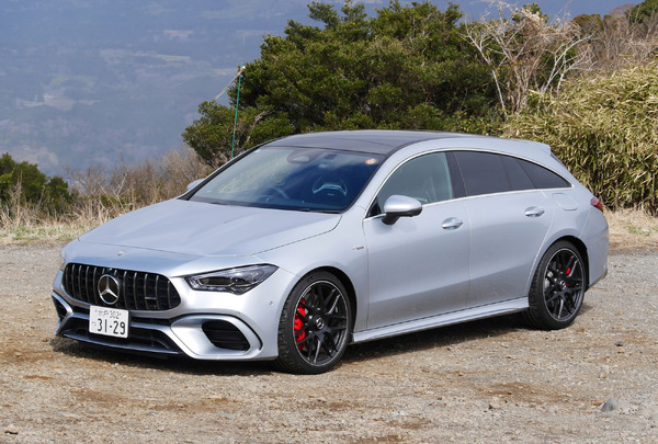 メルセデスAMG CLA 45S シューティングブレーク 新型試乗】421psを隠し